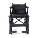 TR 2-in-1 Foldable commode wheelchair with Self and Attendant Brakes Manual Wheelchair