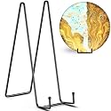 TR-LIFE 3 Pack 12 Inch Plate Stands for Display - Large, Metal Picture Frame Holder Stand + Easels for Decorative Platter, Book, Plaque, Photo, Table Top Art