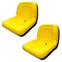TRAC SEATS (2 Seats) Yellow Seat for John Deere Gator CS TS TX 4X2-15" Backrest - AM133476