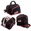 TRACK ARMOUR® Motorcycle Helmet Bag & Racing Helmet Bag for Travel and Storage – Fleece Lined Helmet Carrier with Hidden Shoe Compartment, Waterproof, Motorcycle Gear Bag for Auto Racing, Track Day