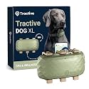 Tractive XL Smart Dog GPS Tracker | Live Pet Tracker with Virtual Fence | Vital Signs Monitoring of Heart & Respiratory Rate | Up to 1-Month Battery Life | Dog Collar Attachment (Green)