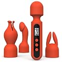 Tracy's Dog Wand Vibrator Kits, Couples Adult Sex Toys with 3 Attachments