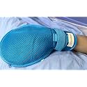 Dementia Restraint Gloves for Elderly Care | Soft Protective Safety Control Mitts to Prevent Self-Removal of Medical Tubes | Comfortable Patient Care Hand Restraint Gloves (Pack of 1 Pair)