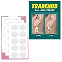 Waterproof Earlobe Support Patches Makes torn, stretched Earlobe no longer visible (Pack of 30 Stickers)