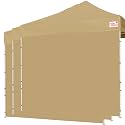 Tradesparker 10x10 Pop Up Canopy Wall with Zipper, 86 inch Height Instant Canopy SunWall Tent Sidewalls for 10x10 Pop Up Tent,3 Pack Sidewall Only