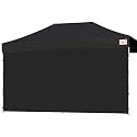 Tradesparker 10x20 Pop Up Canopy Wall with Zipper, 86 inch Height Instant Canopy SunWall Tent Sidewalls for 10x20 Pop Up Tent,1 Pack Sidewall Only,Black