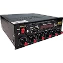 TradeZ ® TDA 4440 Dual IC 12V DC Support AMPLFIEIR with Remote USB,BLUTHOOTH,AUX,MMC,FM 1000 WATT PMPO HIGH STERIO Support Universal Fitting for CAR,Truck,Tractor,Tempo,Autos ETC.
