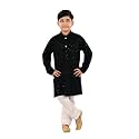 Traditiona Kurta with White Pajama Set Kids