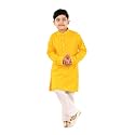 Traditiona Kurta with White Pajama Set Kids