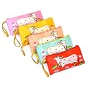 Traditional Embroidered Zipper Purse for Women 