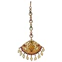 Traditional Ethnic Temple Jewellery Goddess Laxmi Maang Tikka 02