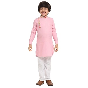 Traditional Ethnic Wear Cotton Kurta Pyjama Set