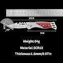 Traditional Rajwadi Knife for Fruit and Vegetable Cutting, Essential Kitchen Tool Gadget for Daily Home Use (Pack of 1)