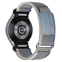 Trail Loop for Samsung Galaxy Watch 7/6/5/4 Strap 40mm 44mm/5 pro 45mm/6 Classic 43mm 47mm,No Gap One Click Rugged Sport Nylon Band for Samsung Watch 4 Classic Strap 46mm 42mm Men Women