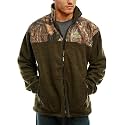 TrailCrest Men's C-Max Full Zip Polar Fleece Jacket, Mossy Oak Camo Patterns