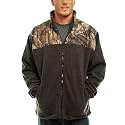 TrailCrest Men's C-Max Full Zip Polar Fleece Jacket, Mossy Oak Camo Patterns