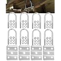 Trailer U Bolt Kit 6-1/4" for 3500 lbs 2-3/8" Round Axle, 2 Pack