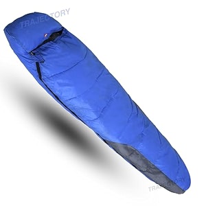 trajectory sleeping bag for camping and trekking for men and women