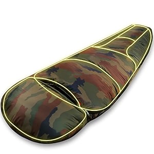 trajectory sleeping bag for travel camping hiking and trekking with secret wallet pocket comes with 2 years warranty for height upto 62 feet for men and women military