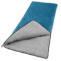 Trajectory Sleeping Bag for Travel Camping Hiking and Trekking with Secret Wallet Pocket Comes with 2 Years Warranty for Height Upto 6’2” feet for Men and Women (Grey Black)