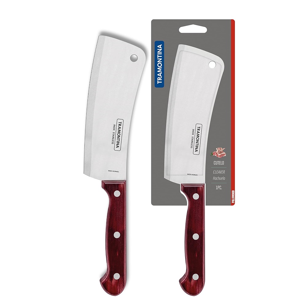 TRAMONTINA Polywood 15.2cm / 6 inch Cleaver Knife | Stainless Steel ...