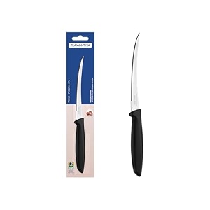 tramontina stainess steel tomato knife 5 inches black