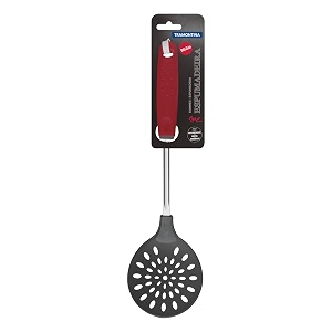 tramontina utilit nylon skimmer with red polypropylene handle
