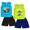 Trampoline Boys Regular Fit T-Shirt and Shorts