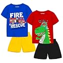 Trampoline Boys Regular Fit T-Shirt and Shorts