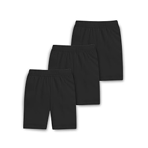 Trampoline Girls Cotton Cycling Shorts Pack of