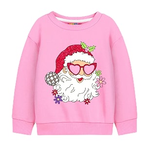 Trampoline Girls Full Sleeves Round Neck Sweatshirt
