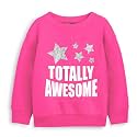 Trampoline Girls Full Sleeves Round Neck Sweatshirt