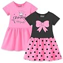 Trampoline Girls Midi Dress Combo Half