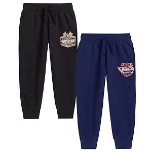 Trampoline Kids Cotton Blend Trackpants Pack of