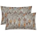 Trance Home Linen 100 Cotton Printed Pillow