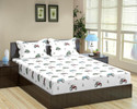Trance Home Linen Cotton King Fitted Elastic