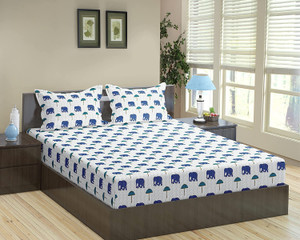 Trance Home Linen Cotton King Flat 180