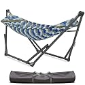 Tranquillo Uniki Hammock, Collapsible Camping Hammock and Stand, Chevron