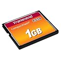 Transcend Compact Flash 1GB Standard 133x Memory Card (TS1GCF133)
