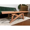 Transformer Table 2in1 Dining/Coffee Table | North American ash Wood | Handiwork | Dining Table | Height Adjustment Handmade Narrow Table（L45‘’）