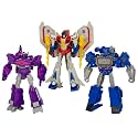 Transformers Decepticon Commander 3-Pack of 5-Inch Robot Action Figures for Boys and Girls, Starscream, Shockwave & Soundwave, Interactive Toys for Kids Ages 6 and Up (Amazon Exclusive)
