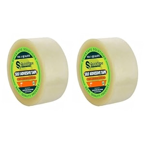 transparent bopp tape self adhesive high-strength packing tape roll packaging tape  brown cello tape  e-commerce packaging tape for home office use amp box packaging 12 35 metres 1 inch