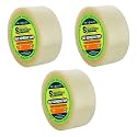 Transparent BOPP Tape Self Adhesive High-Strength Packing Tape Roll, Packaging Tape | Brown Cello Tape | e-Commerce Packaging Tape for Home, Office Use & Box Packaging (12, 35 Metres, 1 Inch)