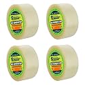 Transparent BOPP Tape Self Adhesive High-Strength Packing Tape Roll, Packaging Tape | Brown Cello Tape | e-Commerce Packaging Tape for Home, Office Use &amp; Box Packaging (12, 35 Metres, 1 Inch)