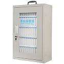 Transparent Lockable Cell Phone Safe Deposit Box - 48 Slots Portable Storage Locker for Phones Hand-Carried for Events & Gatherings,60slots