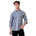 TrapNation Men39s Checkered Regular Fit Shirt