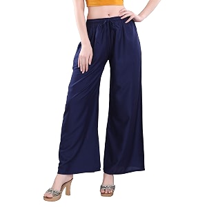 trasa women39s and girls cotton reyon regular fit palazzo pants - available size - l xl 2xl 3xl