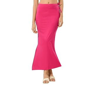TRASA Womens Saree Shapewear Petticoat Cotton Lycra
