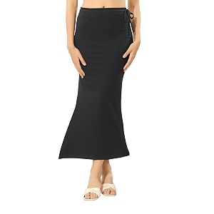 TRASA Womens Saree Shapewear Petticoat Cotton Lycra