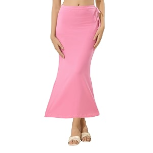 TRASA Womens Saree Shapewear Petticoat Cotton Lycra